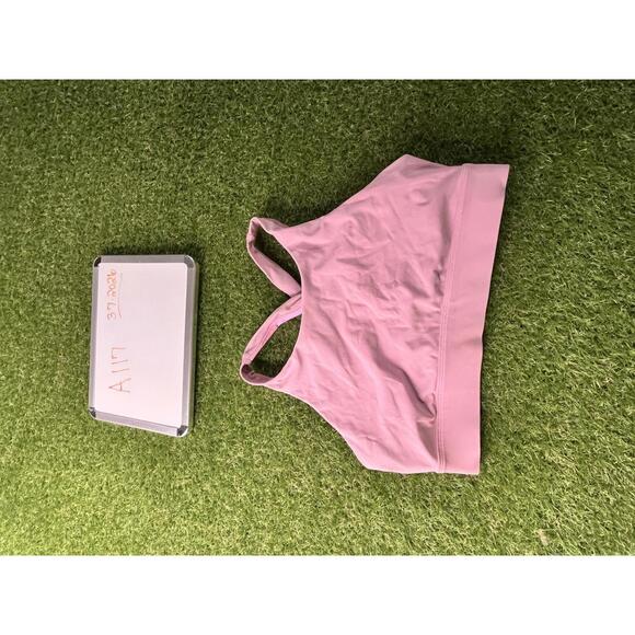Fabletics Other - Fabletics Pink Sports Bra Large L‎ cross Back Straps